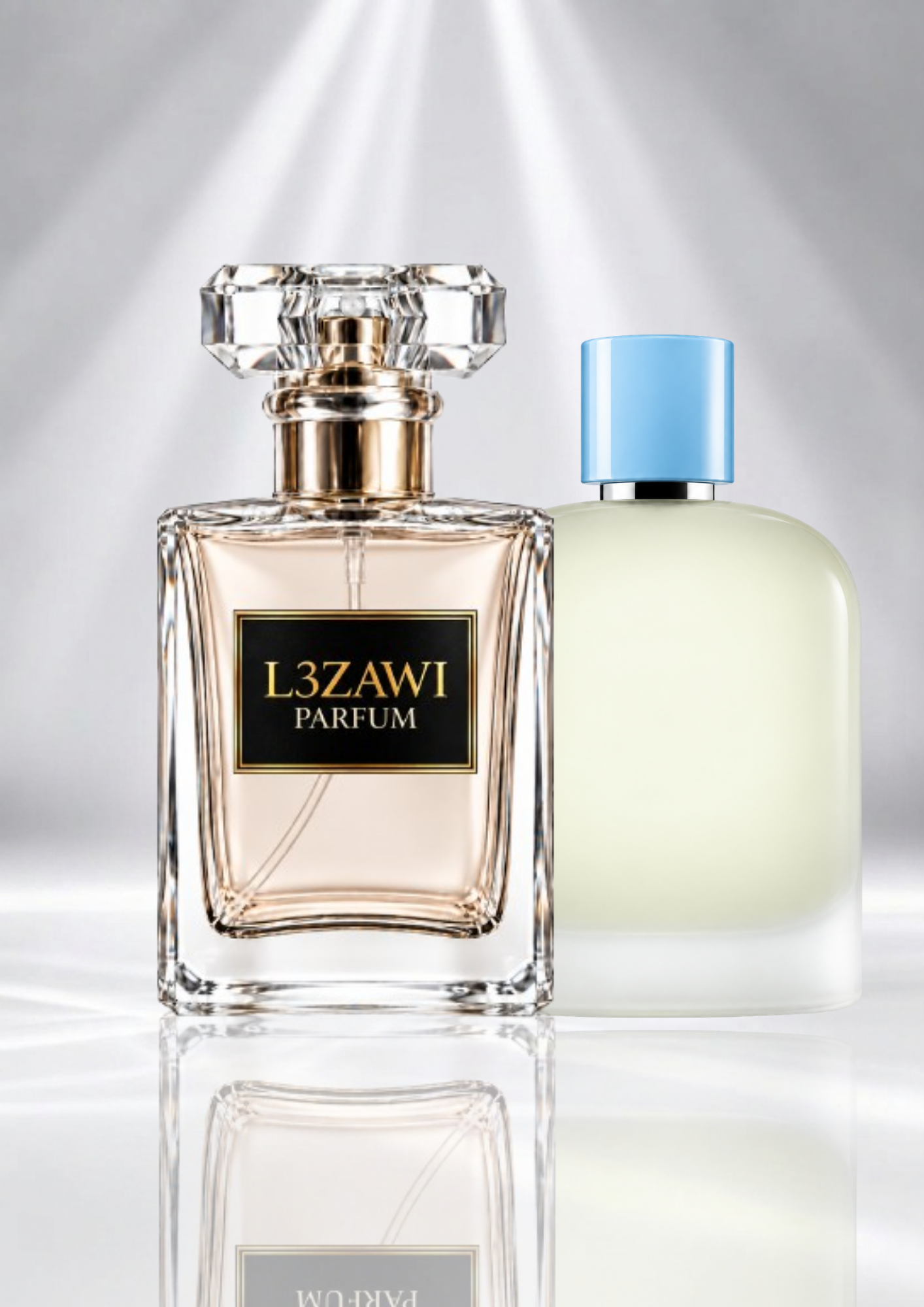 Flacon du parfum LIGHT BLUE FOR MEN