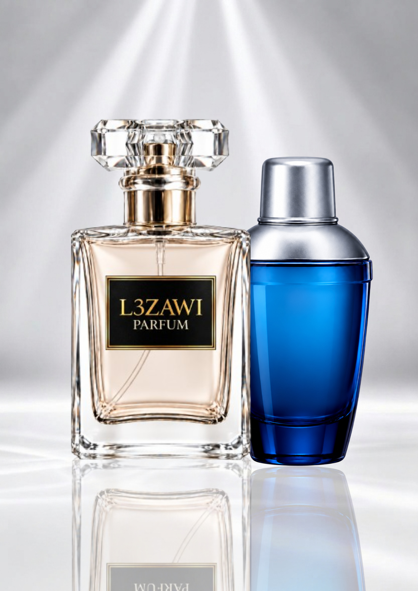 Flacon du parfum DARK BLUE