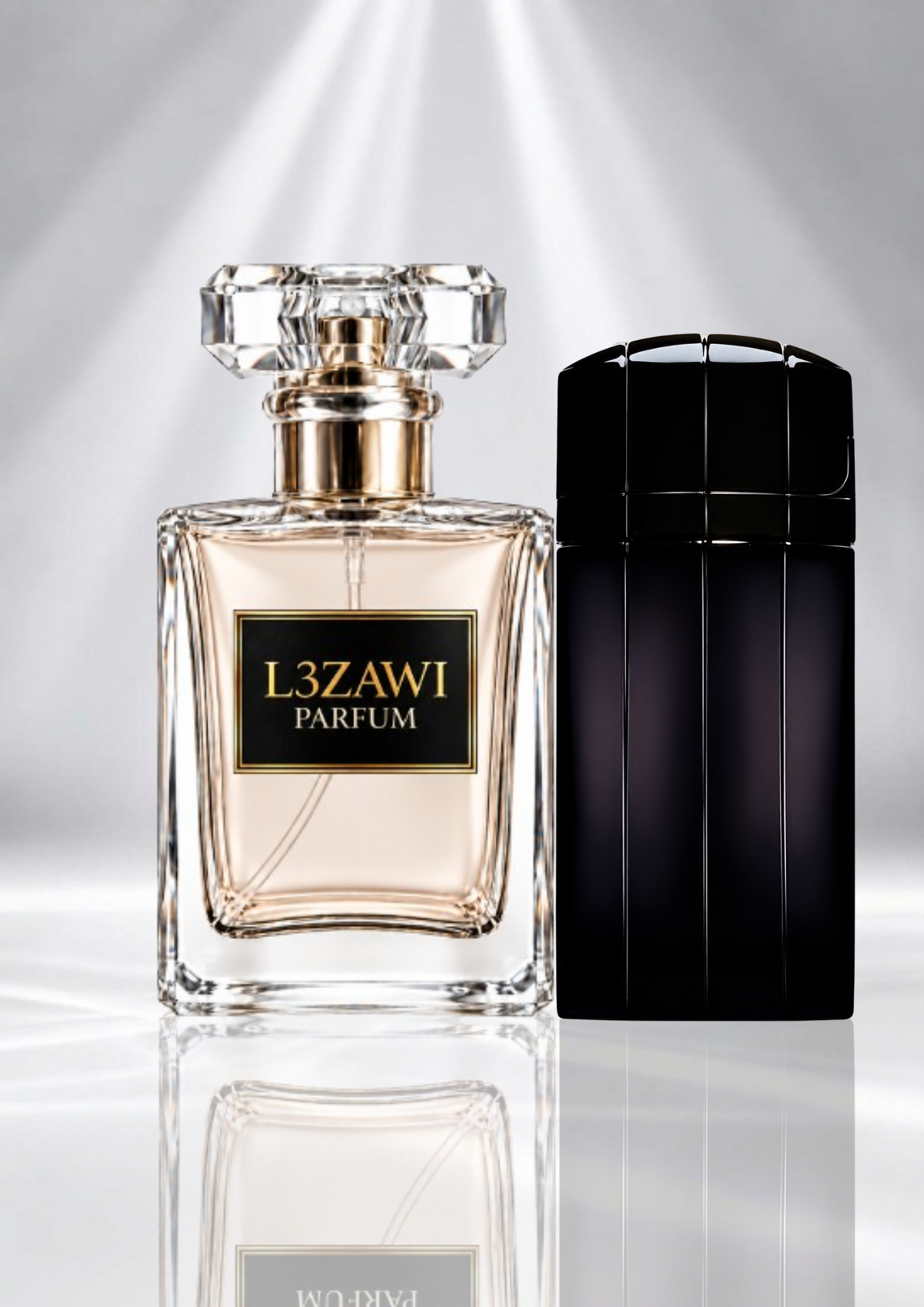 Flacon du parfum BLACK XS
