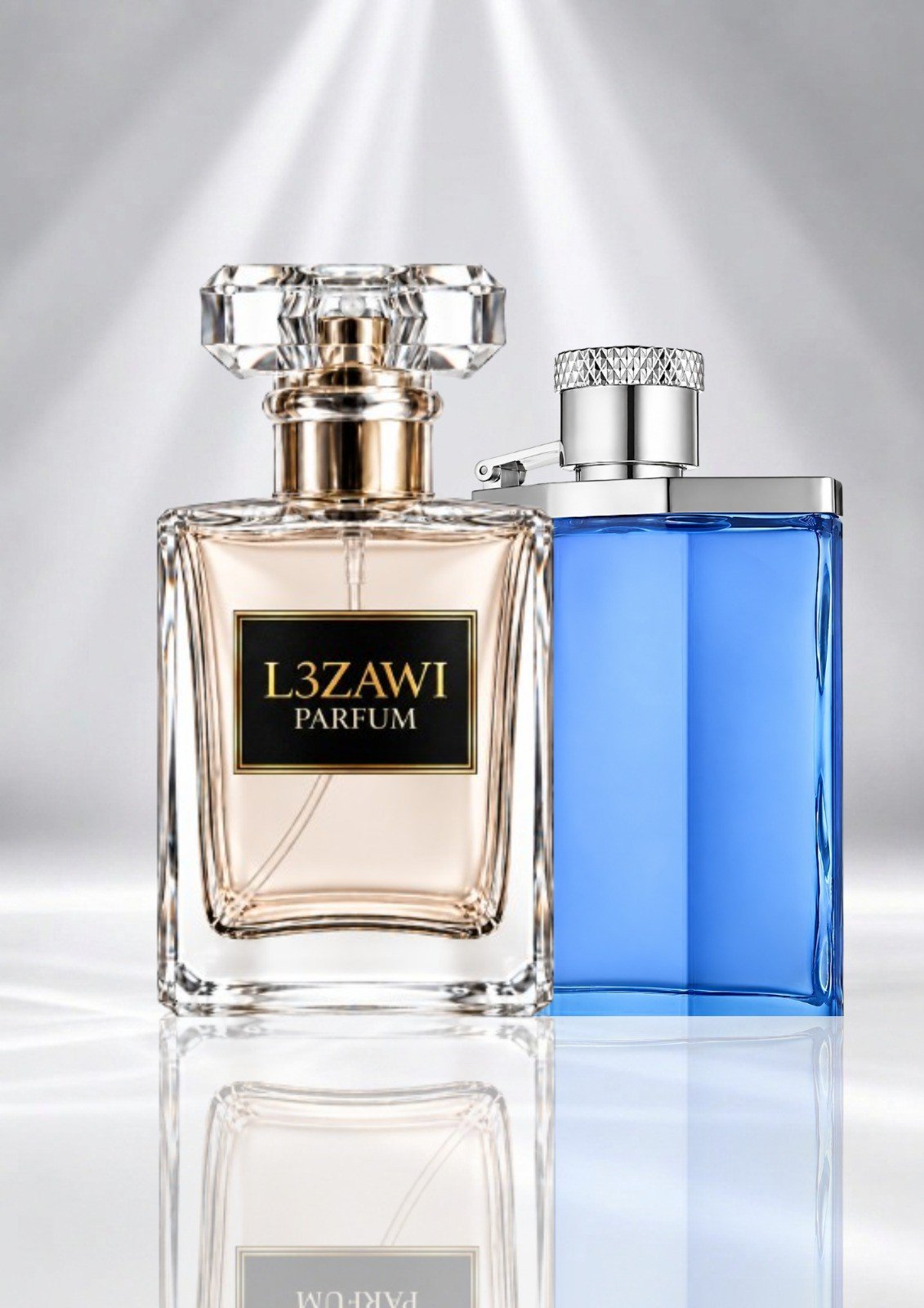 Flacon du parfum DESIRE BLUE