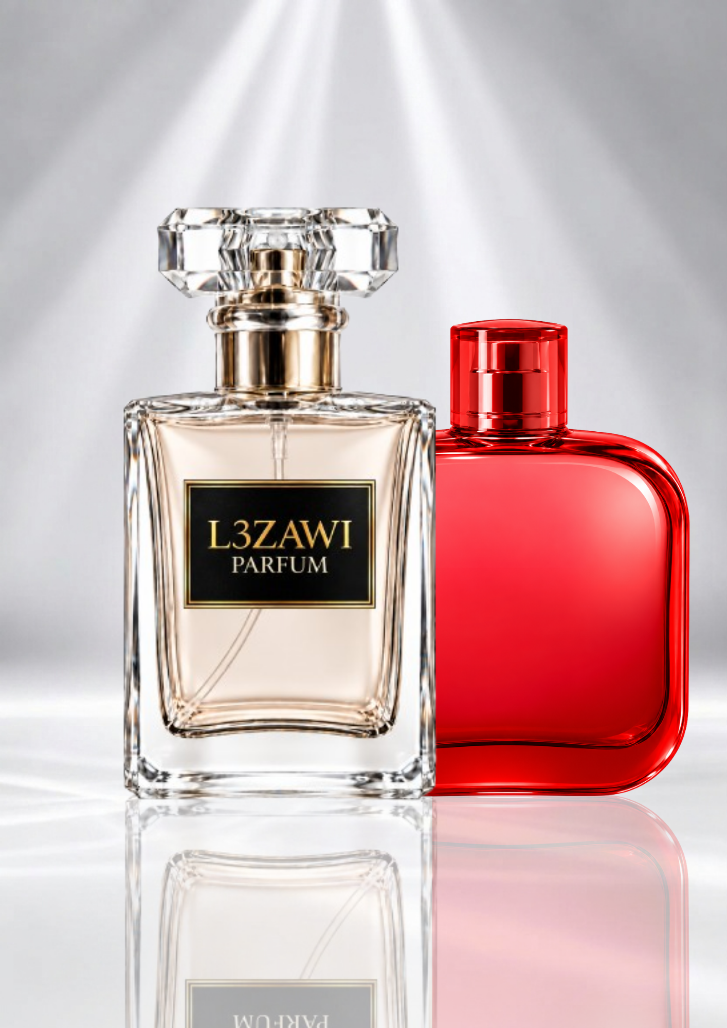 Flacon du parfum LACOSTE ROUGE