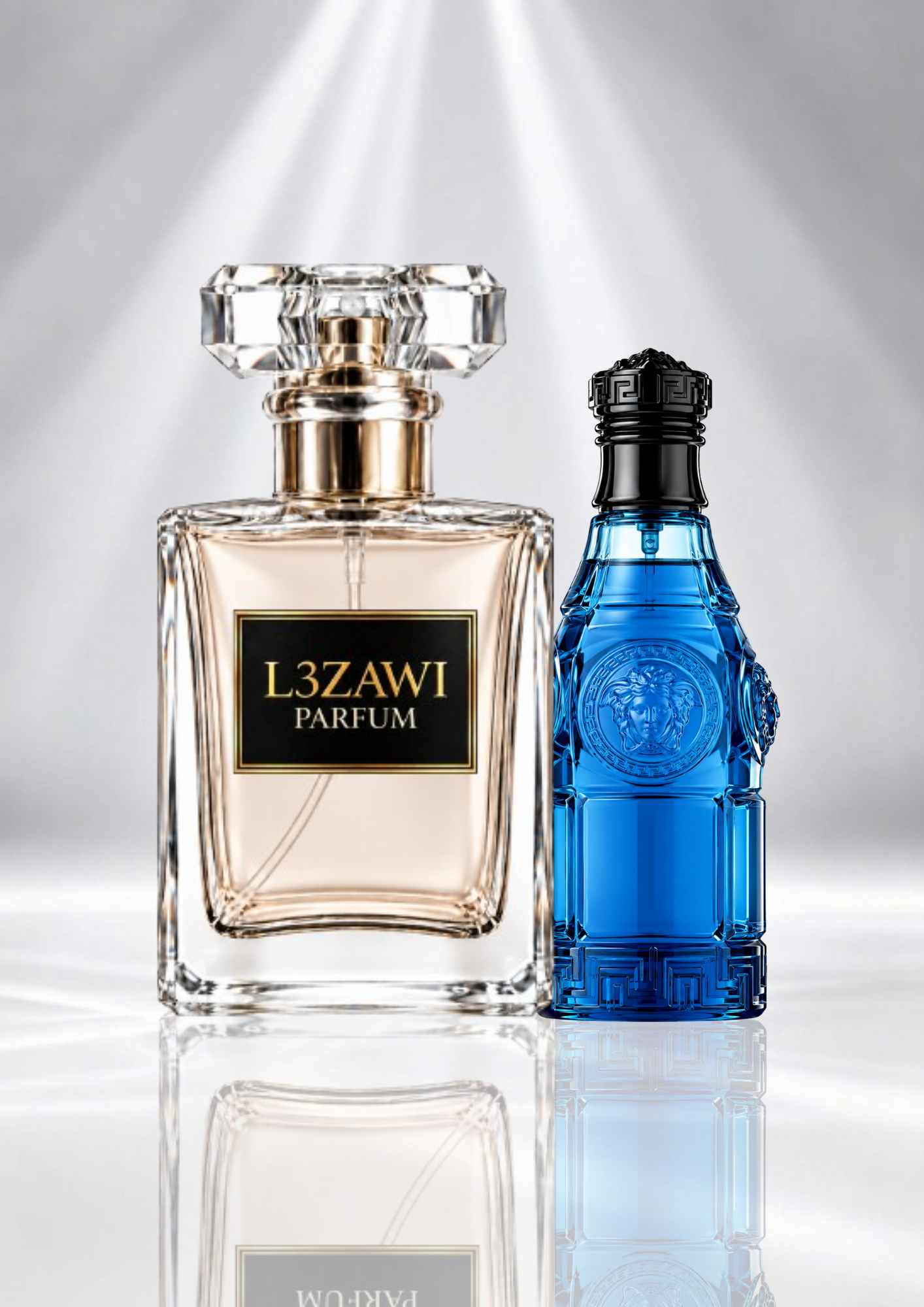 Flacon du parfum BLUE JEANS