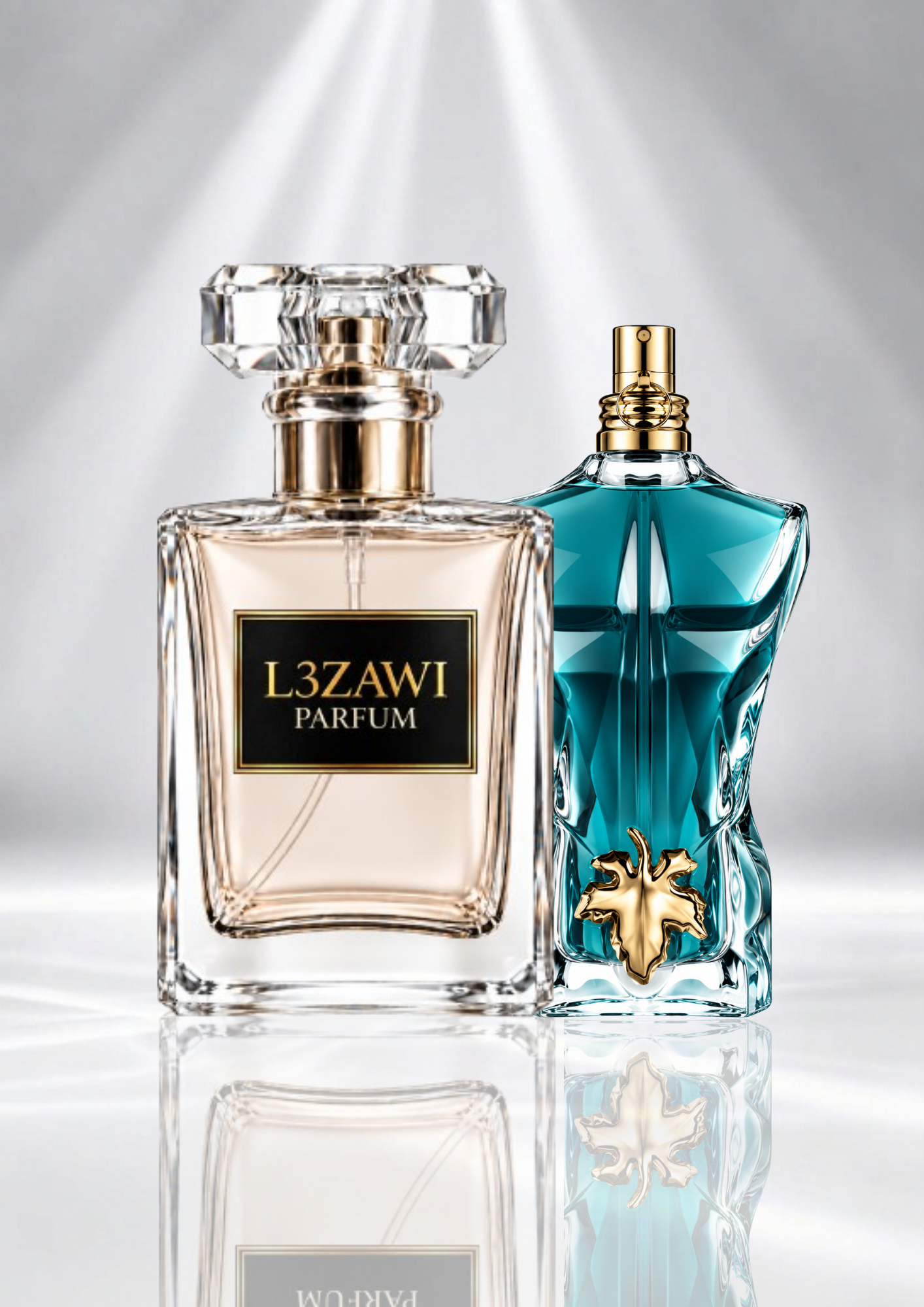 Flacon du parfum LE BEAU