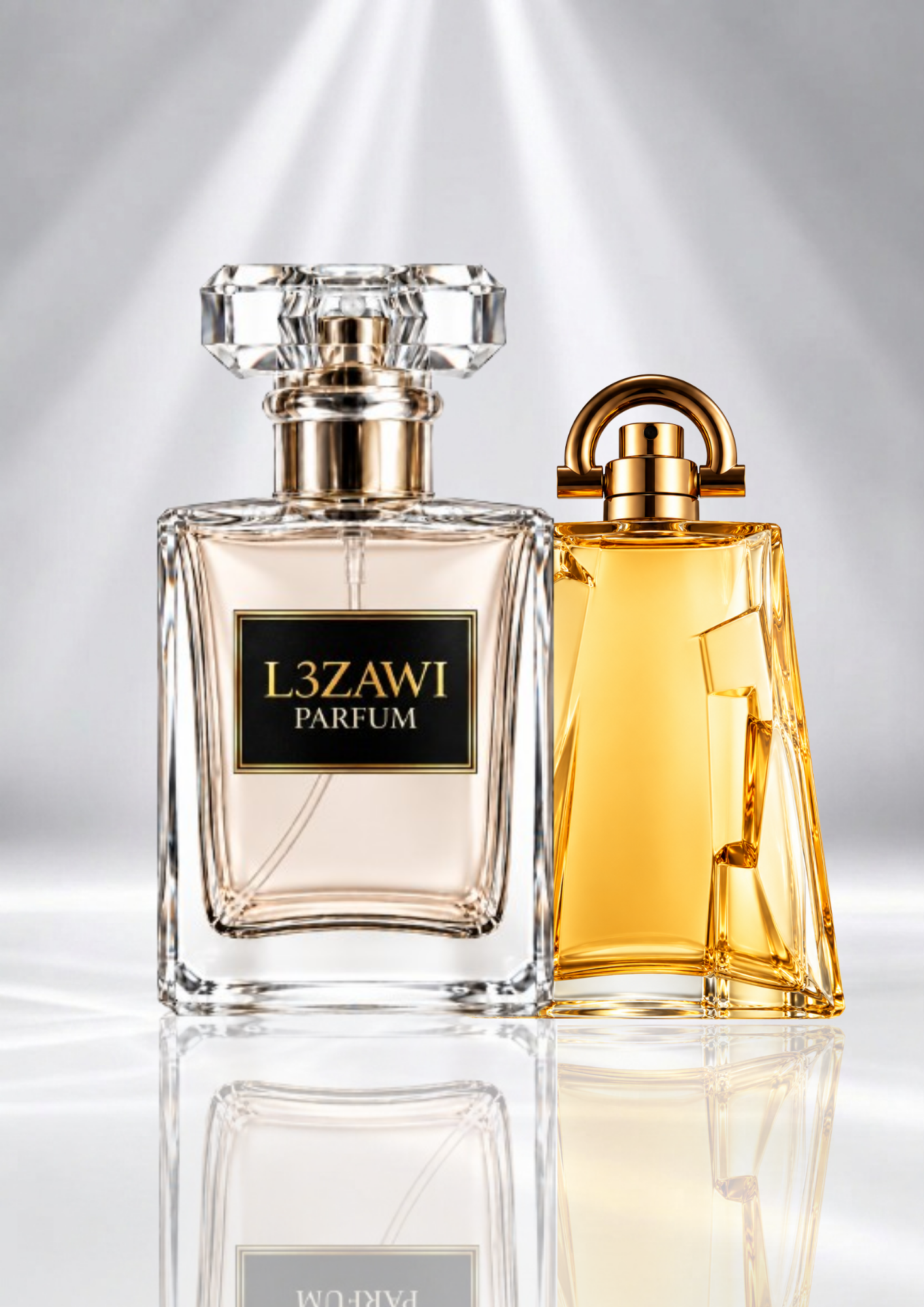 Flacon du parfum PI